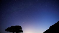 Sebelumnya, hujan meteor juga terjadi di langit Bosnia.