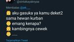 Bikin Gregetan! Ini Percakapan Cewek dan Cowok Soal Daging Kurban