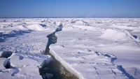 Walaupun diselimuti lapisan es, Gurun Antartika termasuk daerah paling kering dunia lho! Antartika hanya memiliki curah hujan kurang dari 51 milimeter di pedalamannya. (iStock)