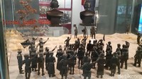 Diorama Sejarah Perjalanan Bangsa diresmikan tahun 2008 dengan teknologi sensor gerak untuk menghidupkan lampunya (Ahmad Masaul Khoiri/detikcom)