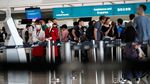 Suasana Bandara Hong Kong Usai Aksi Demo Anti Ekstradisi