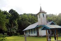 Gereja di Kampung Kwatisore (Yakub Hari Kristianto/ACI)