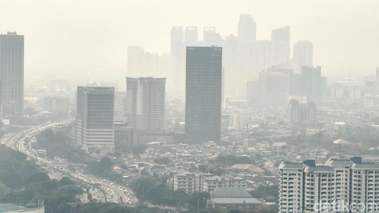 Potret Polusi Jakarta Foto: Rachman Haryanto Potret Polusi Jakarta Foto: Rachman Haryanto