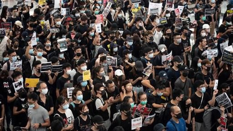 Protes RUU Ekstradisi, Mahasiswa Hong Kong Boikot Perkuliahan Protes RUU Ekstradisi, Mahasiswa Hong Kong Boikot Perkuliahan