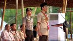 Momen Jokowi dan Megawati Hadiri Peringatan Hari Pramuka