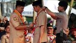 Momen Jokowi dan Megawati Hadiri Peringatan Hari Pramuka