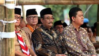 Hadir dalam acara ini para menteri kabinet kerja antara lain Menteri Koordinator Bidang Politik, Hukum, dan Keamanan Wiranto, Menteri Tenaga Kerja Hanif Dhakiri, dan Menteri Pendidikan dan Kebudayaan Muhadjir Effendy. Kemudian, Panglima TNI Marsekal Hadi Tjahjanto dan Kapolri Jenderal Tito Karnavian. Tampak juga Djarot Saiful Hidayat.