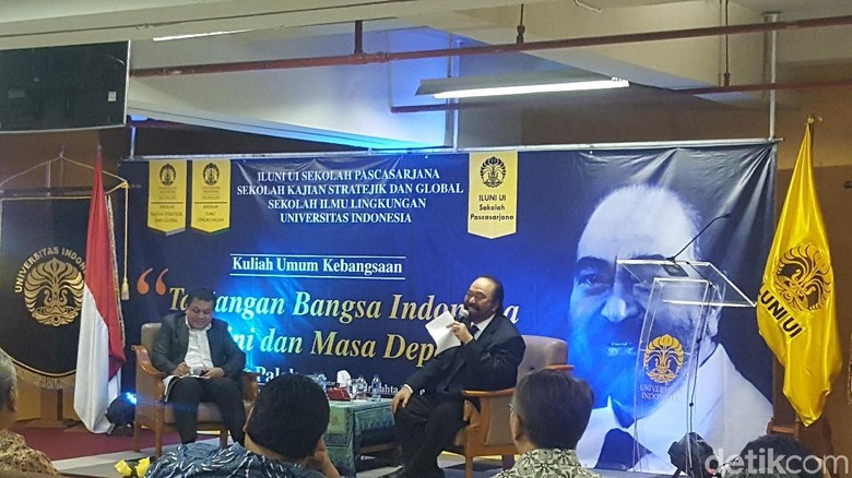 Surya Paloh Nilai Radikalisme hingga Persaingan Global Jadi Tantangan RI Surya Paloh Nilai Radikalisme hingga Persaingan Global Jadi Tantangan RI