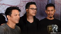NOAH saat ditemui di kawasan Kebayoran Baru, Jakarta Selatan pada Rabu (14/8). Pool/Noel/detikFoto.