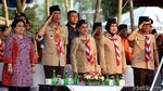 Momen Jokowi dan Megawati Hadiri Peringatan Hari Pramuka