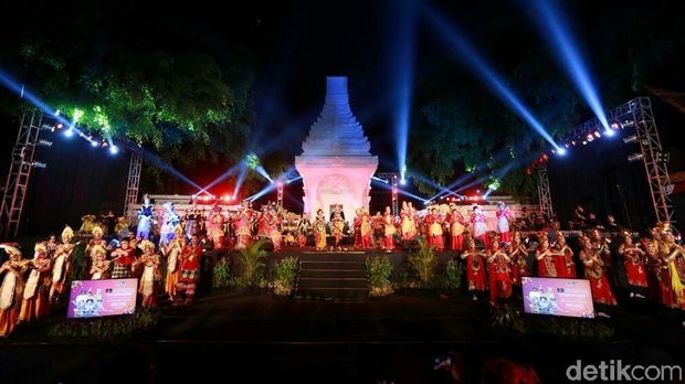 72 Pemuda dari 40 Negara Tampilkan Tari Budaya se-Nusantara/