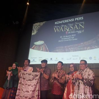 Ada Batik Seharga Rp 200 Juta di Pameran Warisan, Jakarta Convention Center