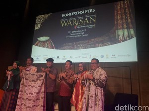 Ada Batik Seharga Rp 200 Juta di Pameran Warisan, Jakarta Convention Center