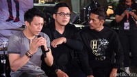 Ariel pun menceritakan andil dari Uki di album terbaru. Pool/Noel/detikFoto.