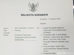 Larang Penggunaan Kantong Plastik di Surabaya, Ini Lima Imbauan Risma