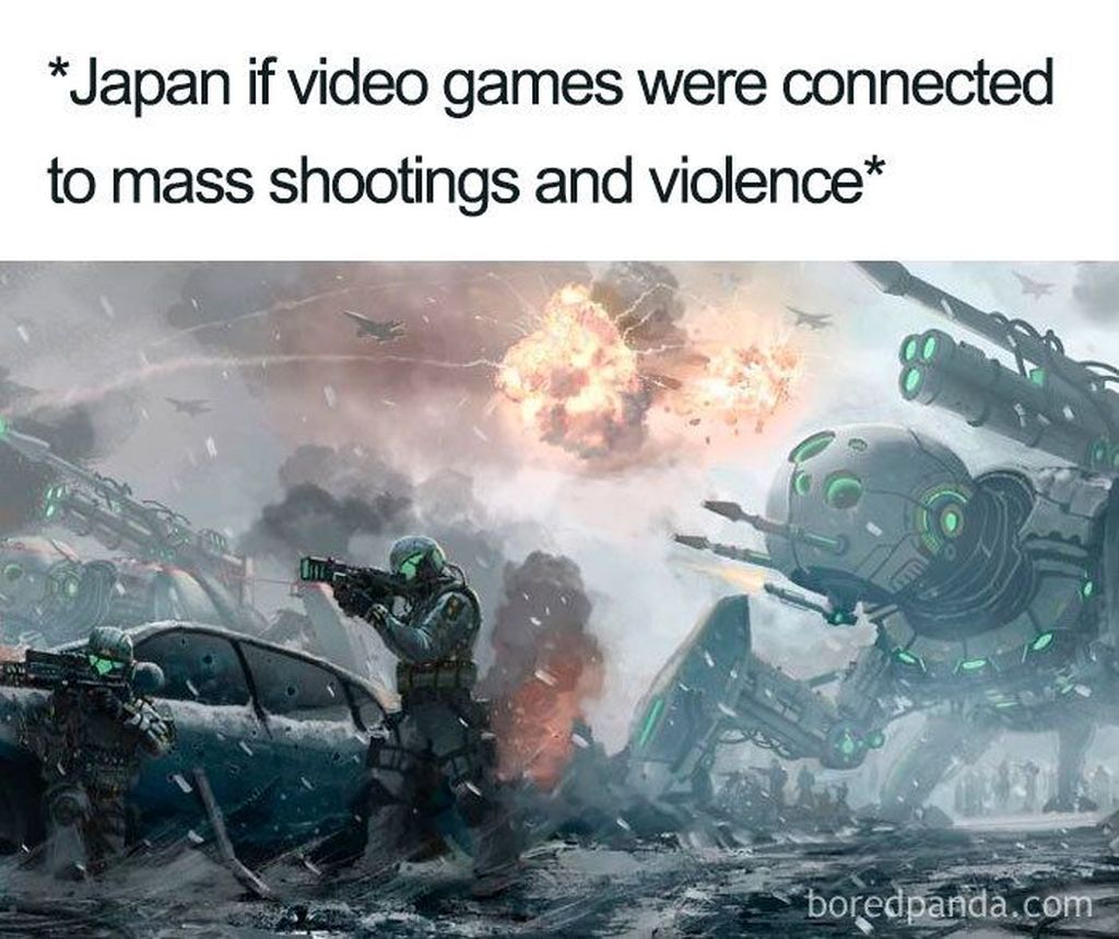 Video Game Picu Kekerasan Meme Meme Kocak Ini Tak Sepakat Foto 10