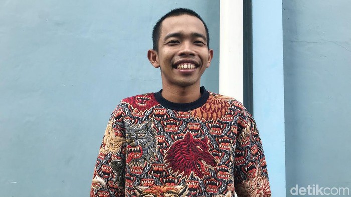 Dede Sunandar saat ditemui di studio Trans TV.
