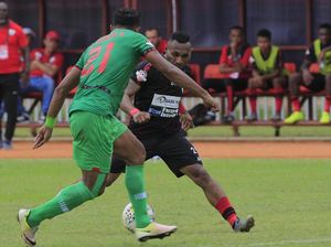 Dikalahkan Persipura, Kalteng Putra Tuding Wasit Tak Adil