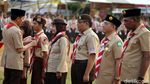 Momen Jokowi dan Megawati Hadiri Peringatan Hari Pramuka