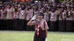 Momen Jokowi dan Megawati Hadiri Peringatan Hari Pramuka