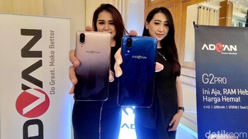 Inilah Advan G2 Pro. Foto: Adi Fida Rahman/detikINET