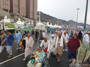 Sakit, 187 Jemaah Haji RI Pulang Lebih Awal