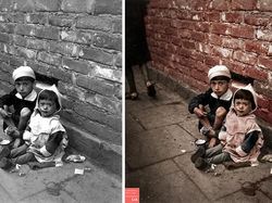 Deretan Foto Jadul Hitam Putih Disulap Jadi Berwarna