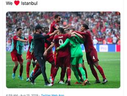 Keajaiban Liverpool di Istanbul Kembali Dikenang Netizen
