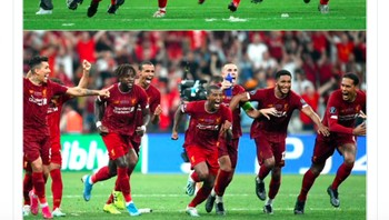 Perayaan kemenangan di masa yang berbeda di kota yang sama. Foto: istimewa