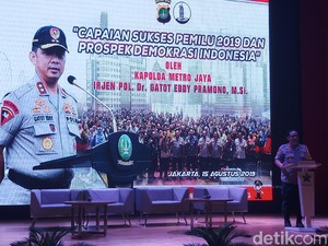 Kapolda Metro Ajak Pemuda Jaga Persatuan Pascapemilu Serentak