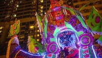 Festival ini dirayakan di Singapura, Malaysia, Thailand, Hong Kong, hingga Taiwan. Selain dipenuhi makanan, festival ini juga penuh dengan hiasan menarik. Foto: Istimewa