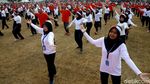 Melihat Tarian Kolosal Indonesia Bekerja yang Pecahkan Rekor MURI