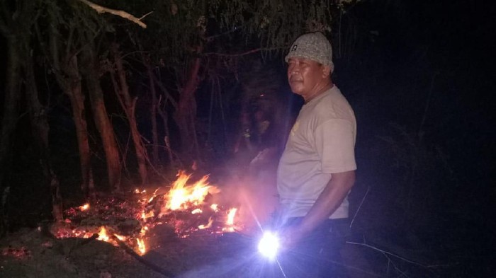50 Hektare Lahan di Bima NTB Terbakar, Polisi Buru Pelaku