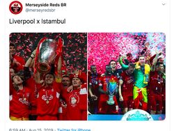 Keajaiban Liverpool di Istanbul Kembali Dikenang Netizen