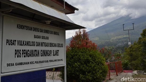 6 Hari Status Waspada, Seperti Ini Aktivitas Gunung Slamet Pagi Ini