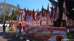 Wow! 10001 Bendera Menancap di Gedung Perundingan Linggarjati