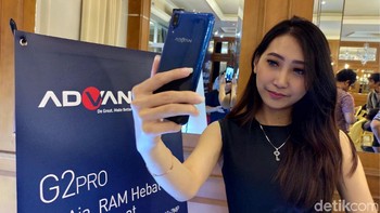 Kamera depannya 5 MP. Foto: Adi Fida Rahman/detikINET