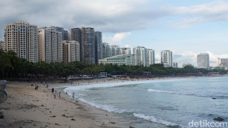 Pantai Da Dong Hai di Sanya, Hainan (Shinta Angriyana/detikcom) Pantai Da Dong Hai di Sanya, Hainan (Shinta Angriyana/detikcom)