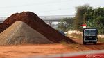 Menikmati Sore di Proyek Tol Cibitung-Cilincing