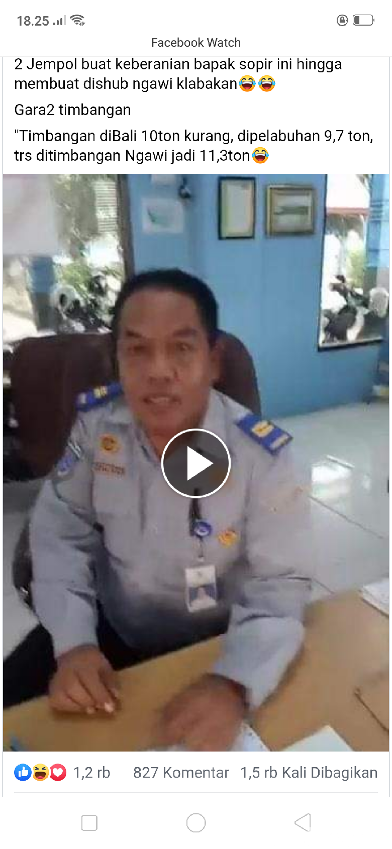 Tuduhan Pungli ke Petugas Jembatan Timbang Karena Muatan Tak Berimbang Tuduhan Pungli ke Petugas Jembatan Timbang Karena Muatan Tak Berimbang
