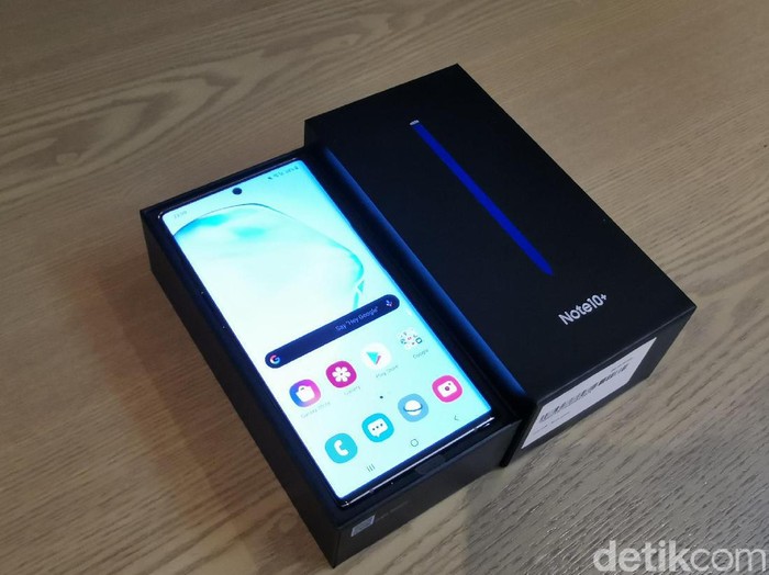 Samsung Galaxy Note 10+, Galaxy Note 10+ Unboxing Samsung Galaxy Note 10+