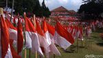 Wow! 10001 Bendera Menancap di Gedung Perundingan Linggarjati