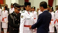 Mereka akan bertugas pada upacara pengibaran bendera HUT ke-74 RI di Istana.