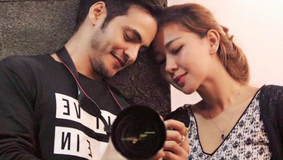Melihat Kemesraan Ravi Bhatia si Bintang Jodha Akbar dan Istri