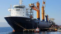 Ranpur ini diangkut dengan kapal Ocean Jazz berbendera Amerika Serikat.