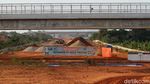 Menikmati Sore di Proyek Tol Cibitung-Cilincing