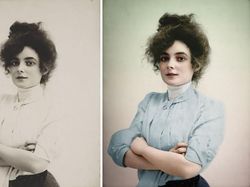 Deretan Foto Jadul Hitam Putih Disulap Jadi Berwarna