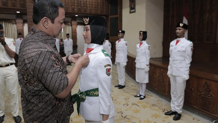 Pesan Walkot Hendi untuk Paskibraka Kota Semarang