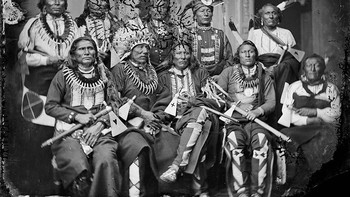 Foto Ponca Indians, 1865. Foto: Mario Unger