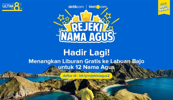 Punya Unsur Nama Agus Bisa Liburan Gratis ke Labuan Bajo, Mau?